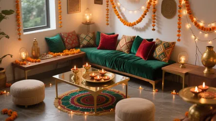 5 Diwali Decoration Ideas for Living Room