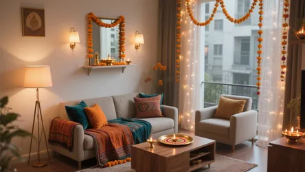 5 Diwali Living Room Decoration Ideas