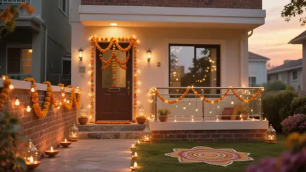 5 Diwali House Lighting Design Ideas Outside