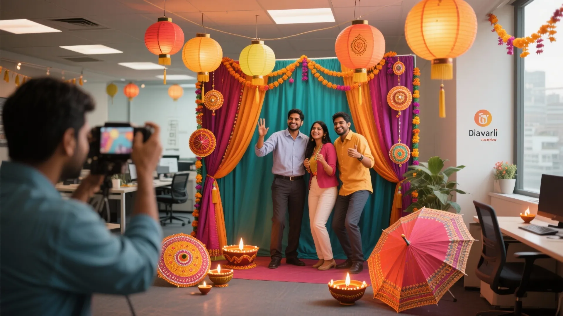 9. Festive Photo Booth