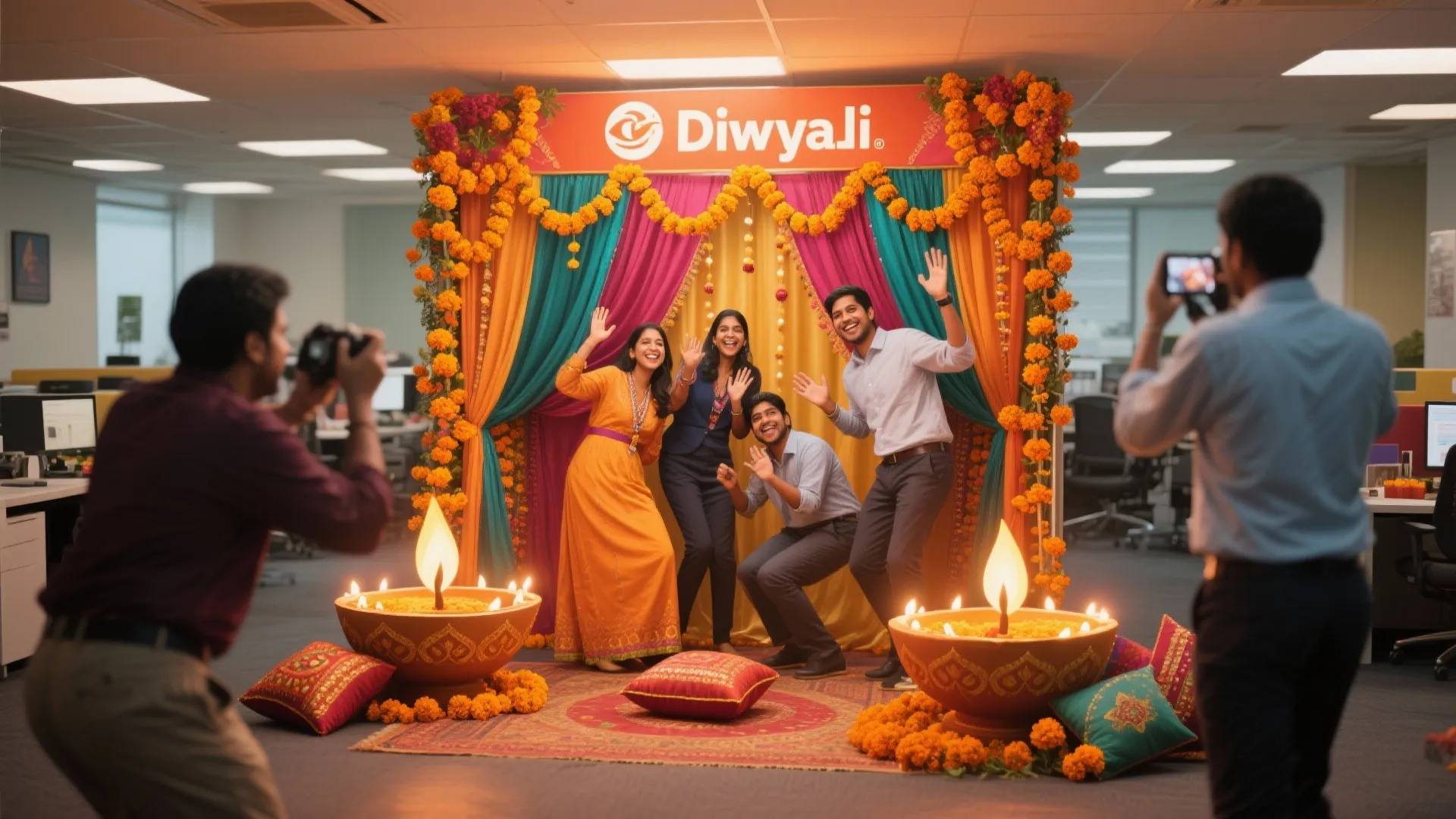 5. Diwali Photo Booth
