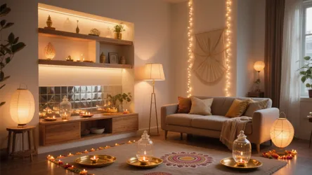 5 House Diwali Lighting Ideas that Elevate Small Spaces