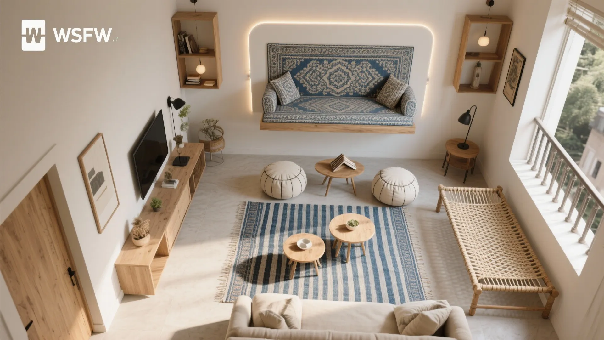 Diwan, Charpai, and Flexible Seating