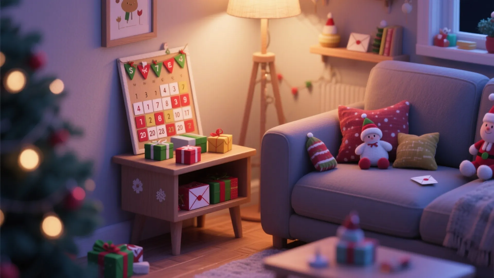 9. DIY Advent Corner