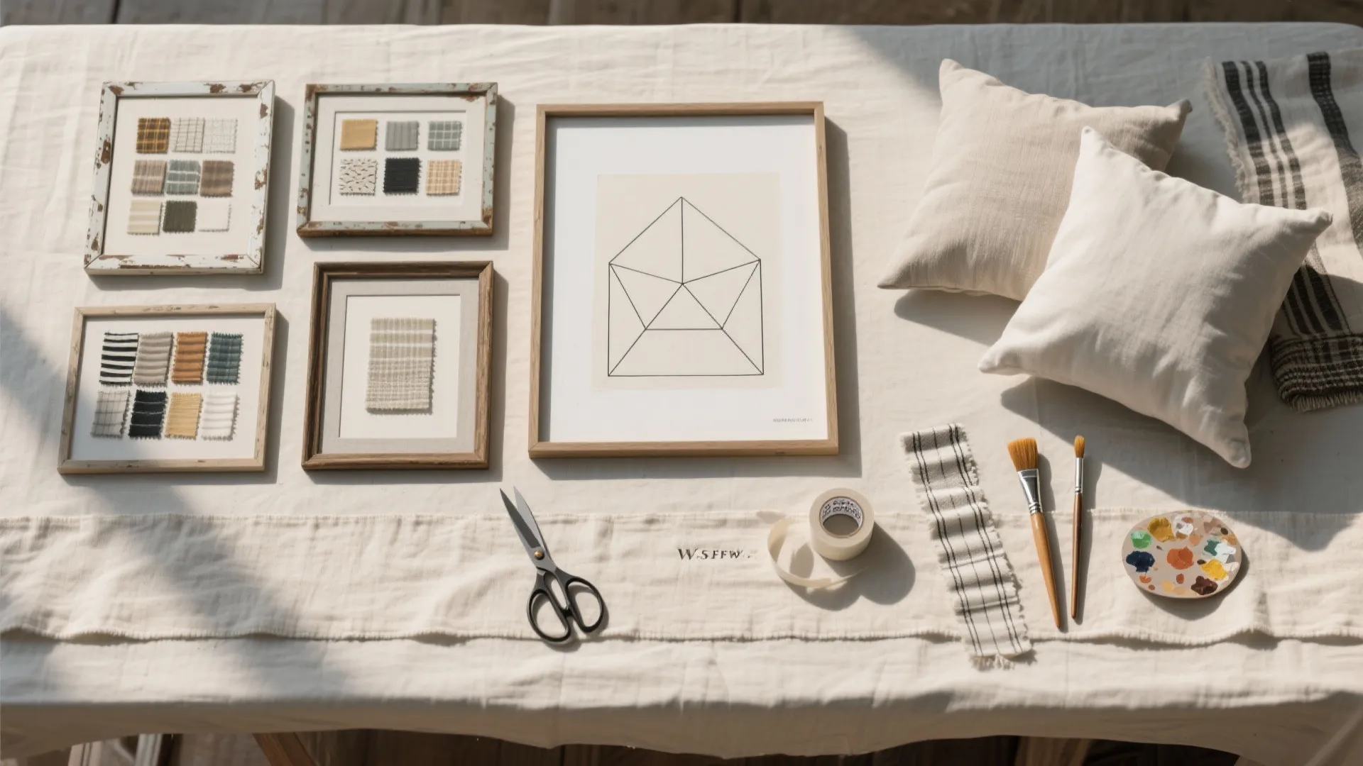 5. DIY Art and Affordable Textiles