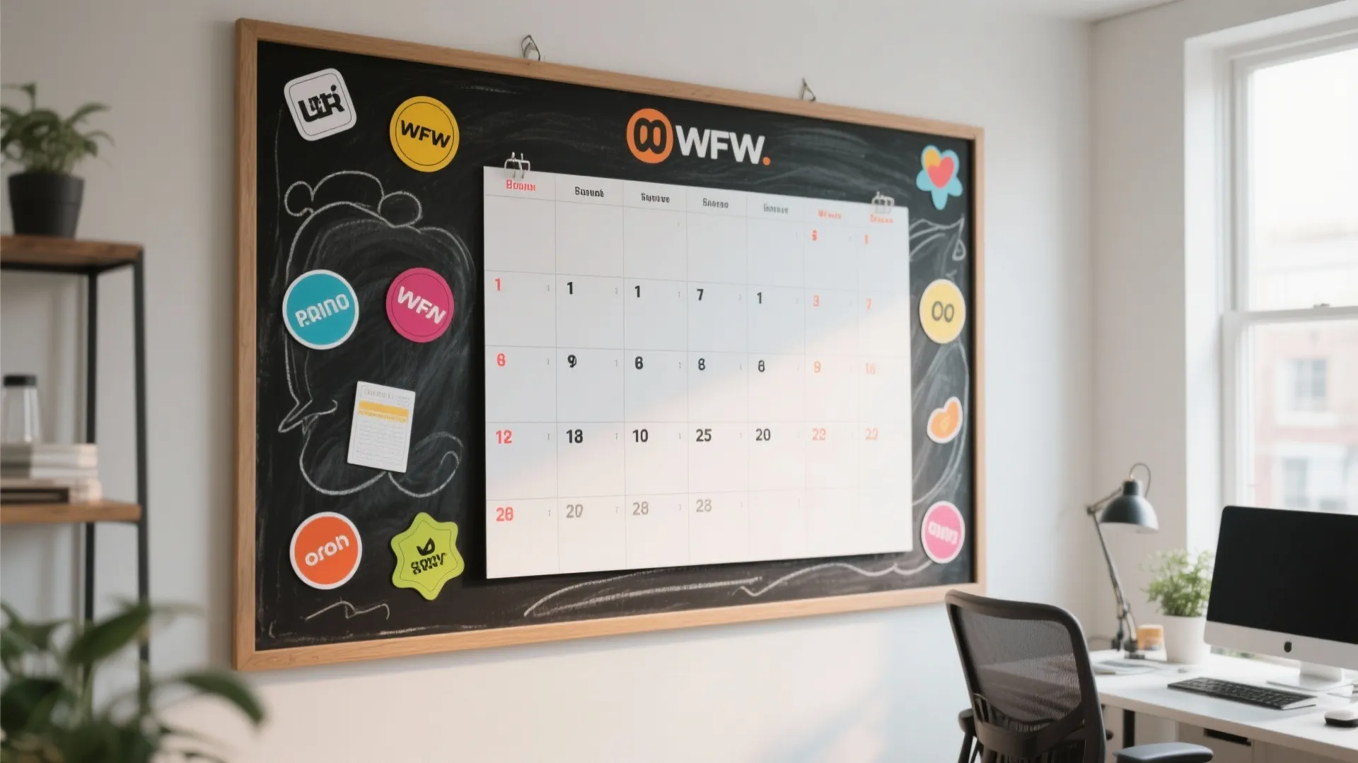 7. DIY Calendar Boards