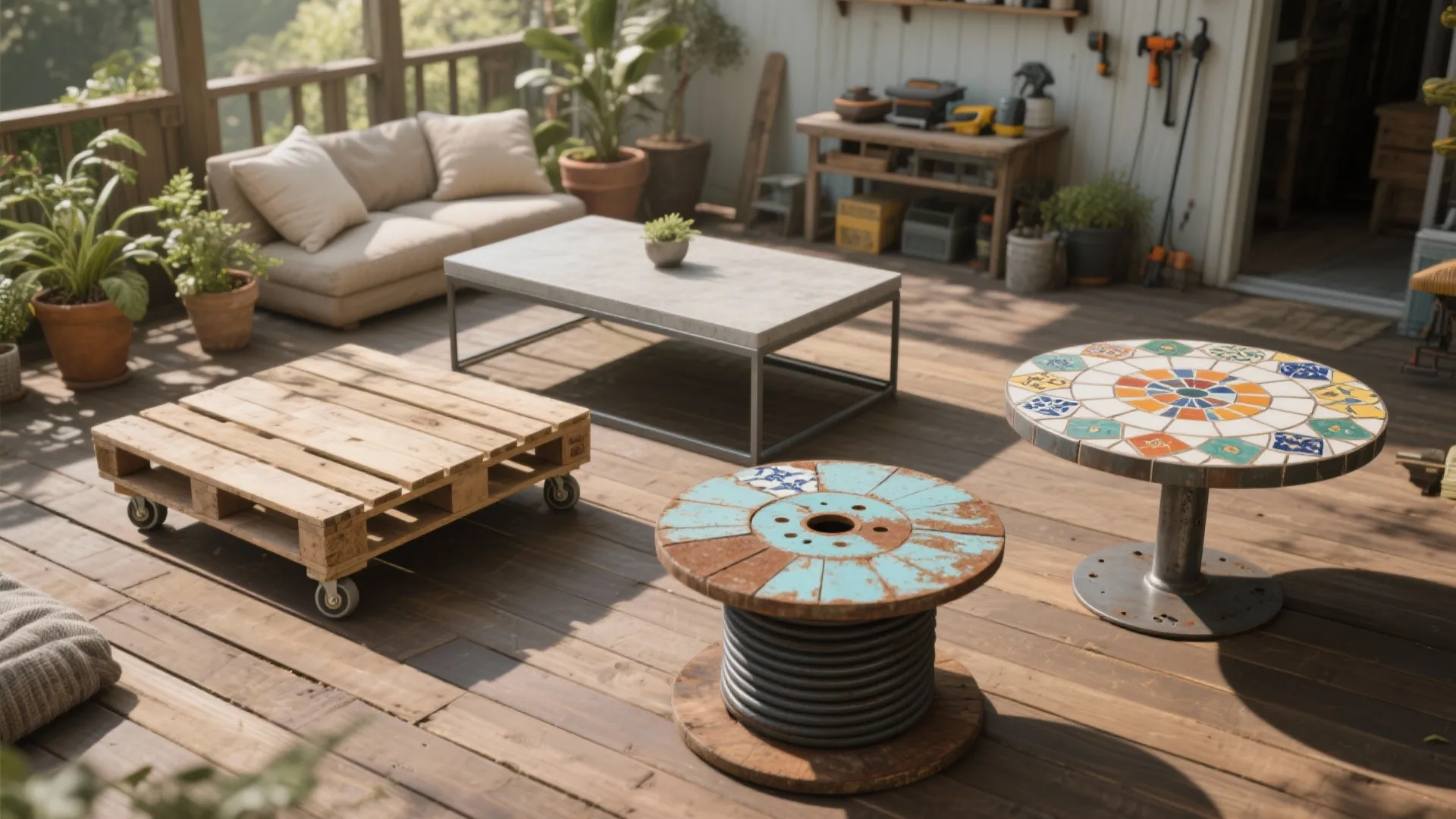 Outdoor Coffee Table DIY: 5 Easy Ideas: Build a backyard centerpiece with simple materials, smart tricks, and pro tips from a seasoned designer