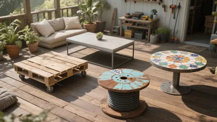 Outdoor Coffee Table DIY: 5 Easy Ideas