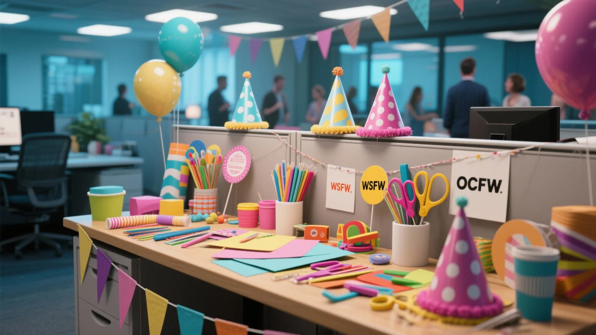 9. Interactive DIY Decor Stations