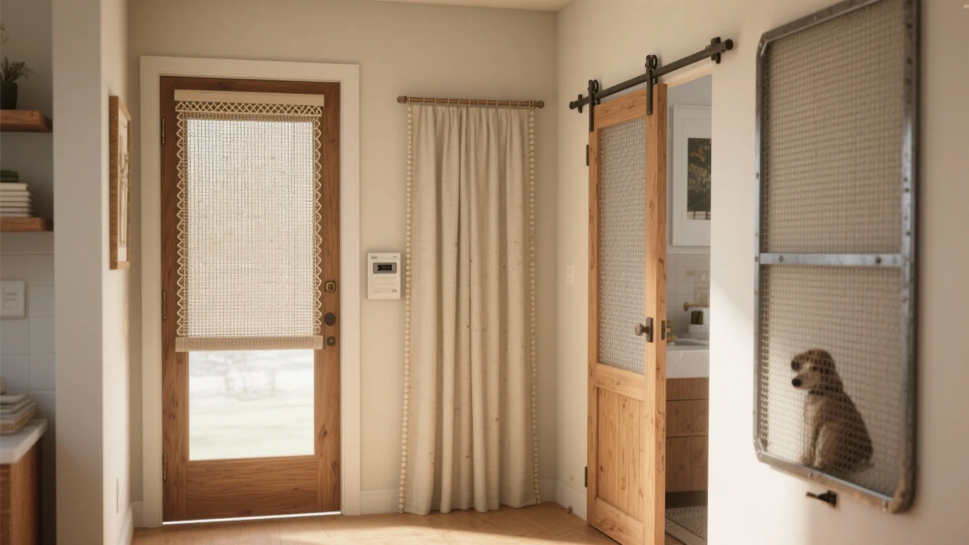 DIY Screen for Door: 5 Creative Ideas: Practical, budget-friendly DIY door screens that work in small spaces