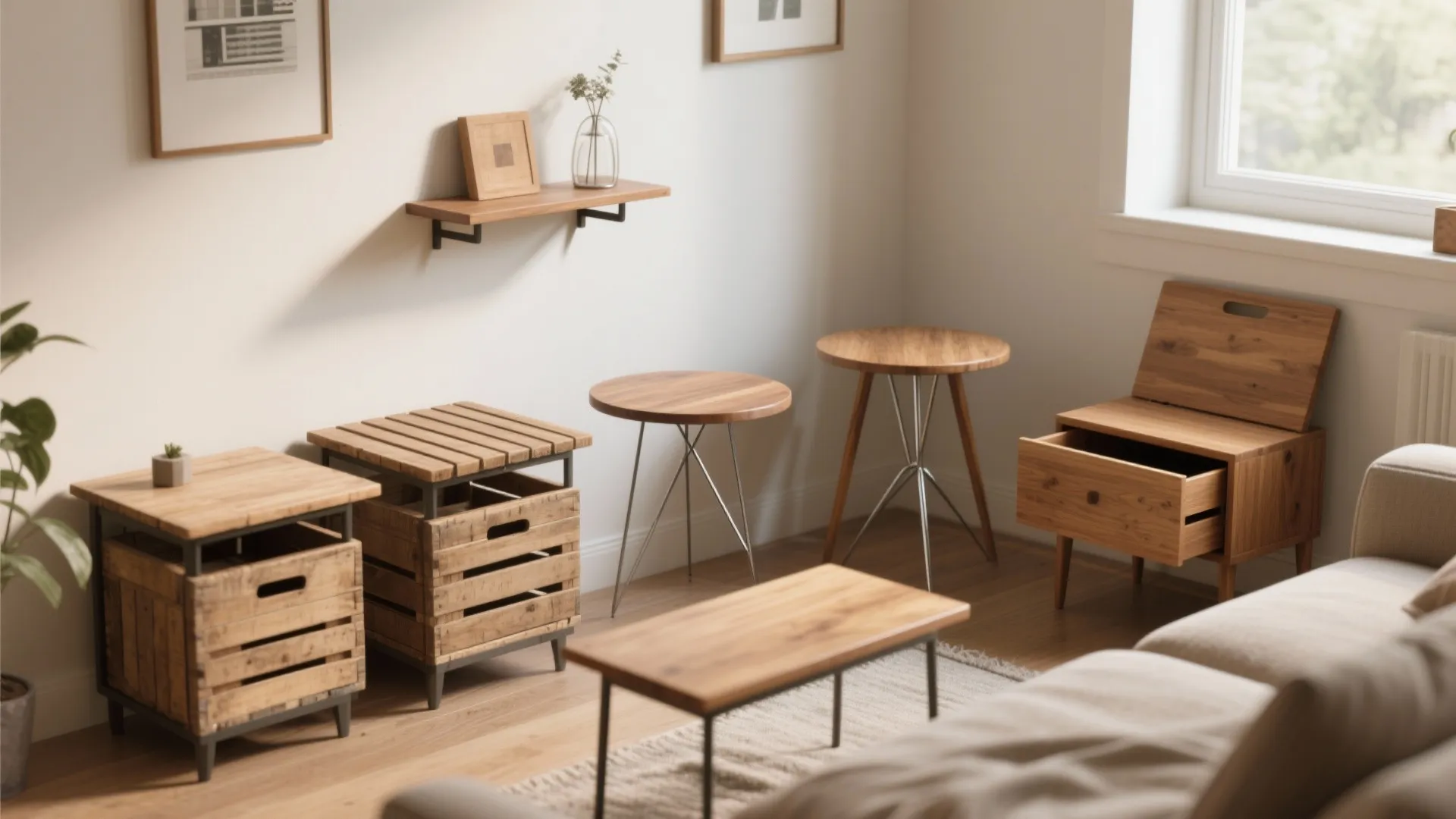 Easy DIY End Table Plans — 5 Simple Ideas: Quick, budget-friendly end table plans I’ve built and tested in small homes