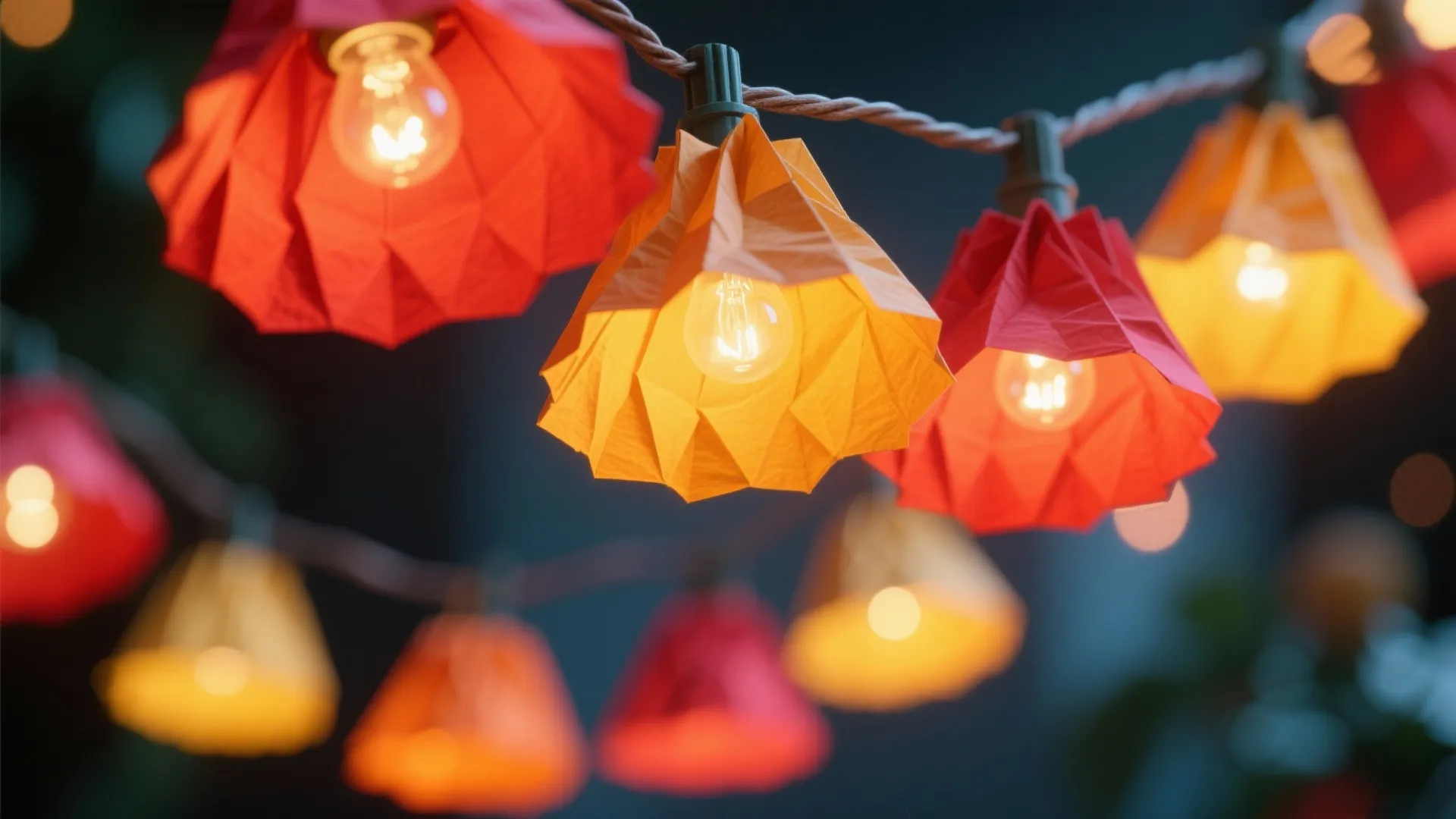 DIY Festoon Lighting