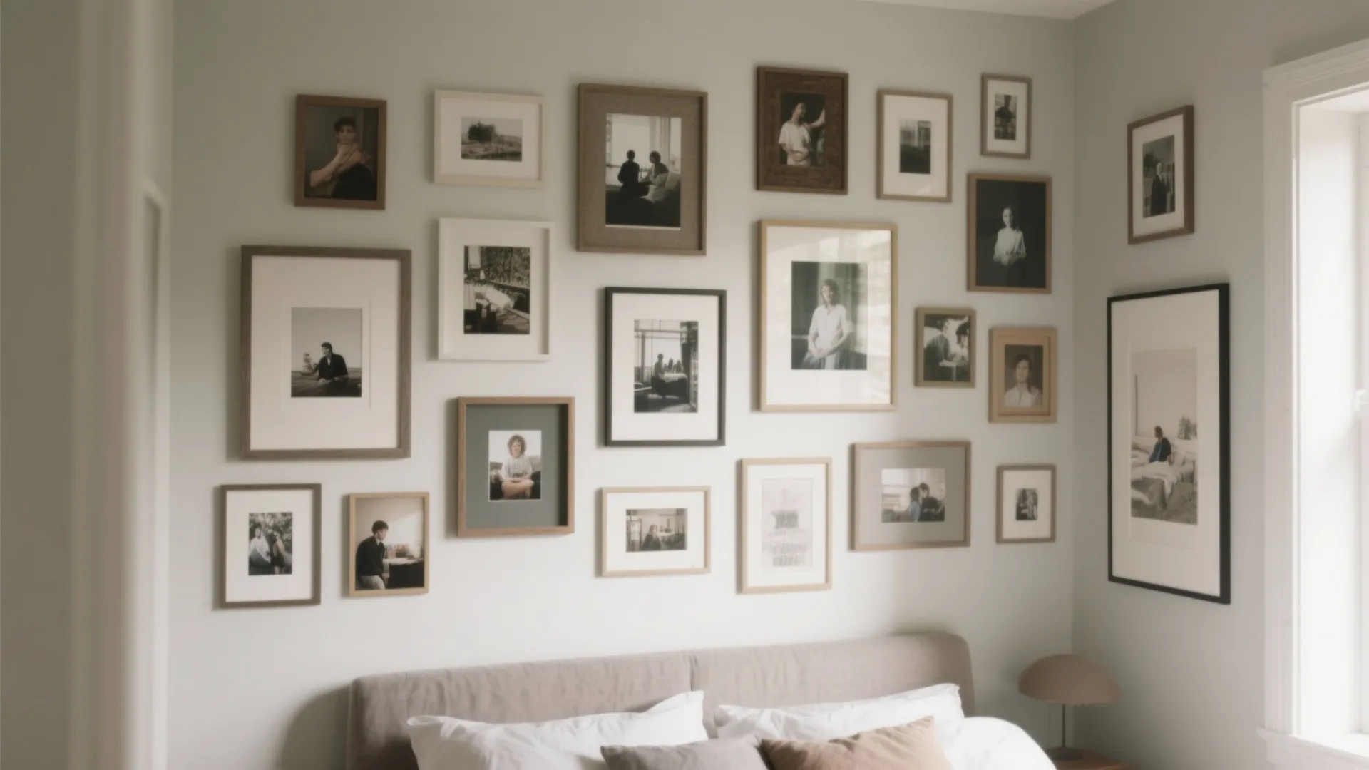 Gallery Wall of Personal Photos