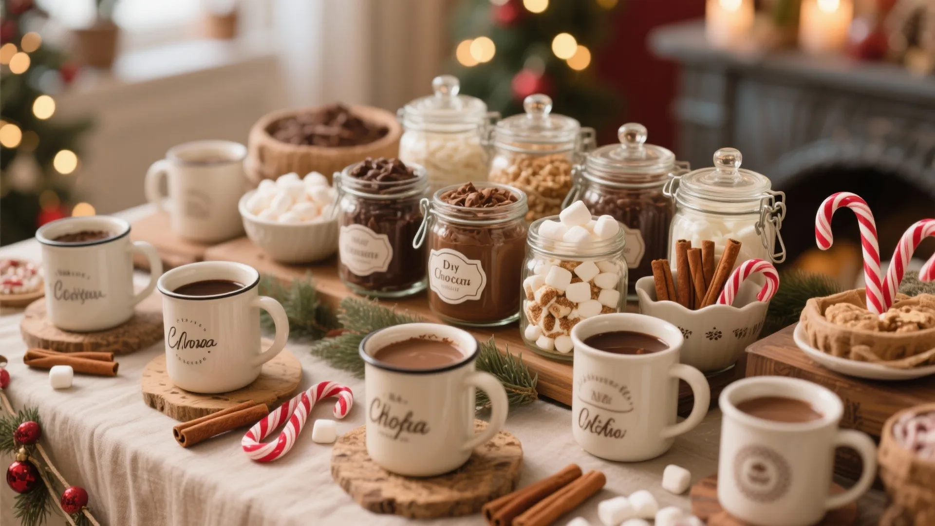 2. DIY Hot Chocolate Bar