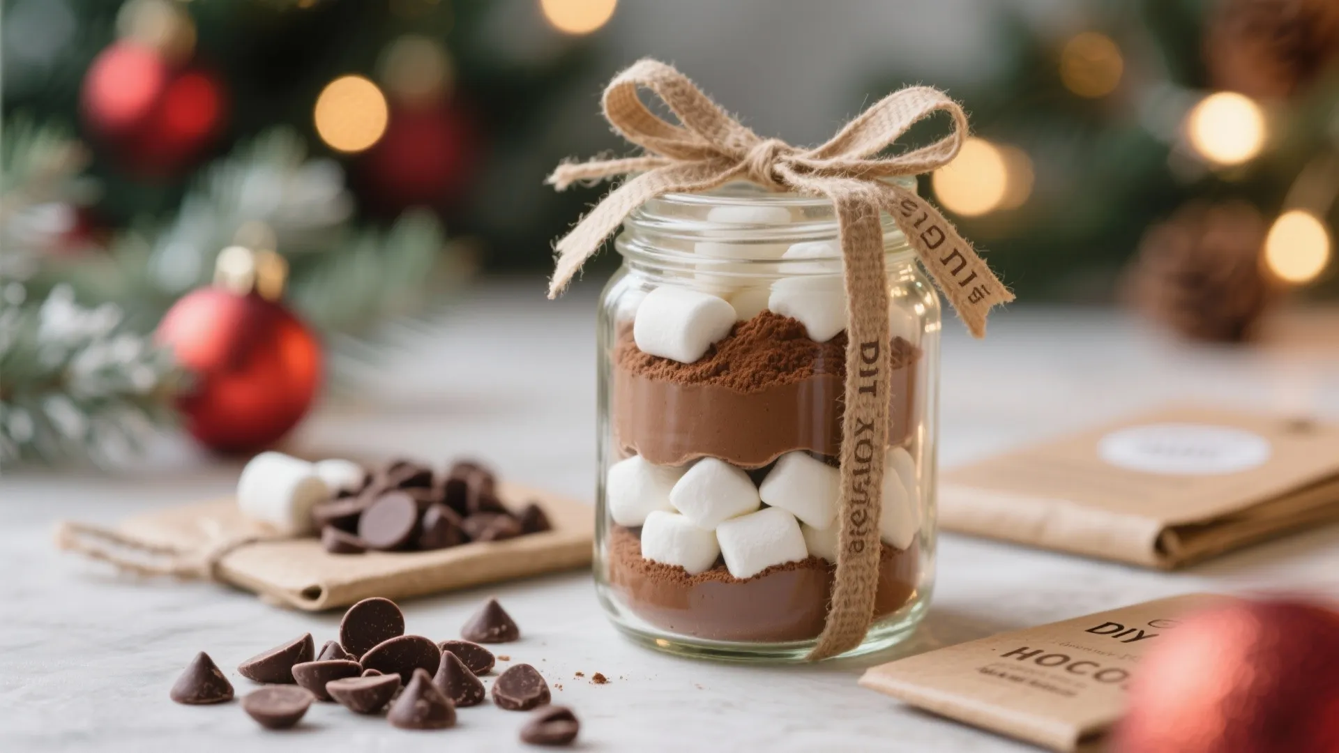 9. DIY Hot Chocolate Kit