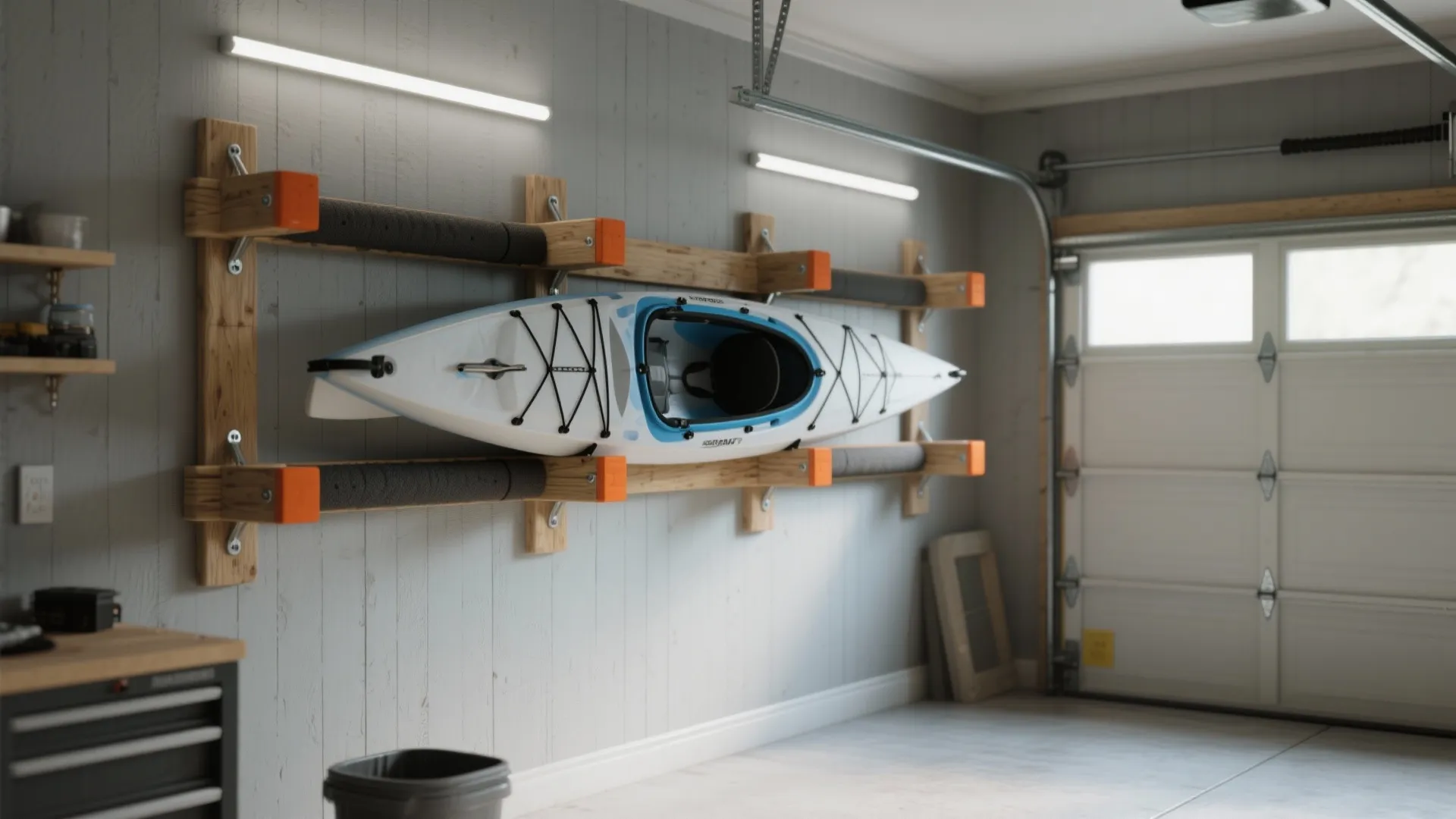 Kayak Wall Rack DIY: The Ultimate Space-Saving Guide: Fast-Track Guide to Building a Kayak Wall Rack in Minutes