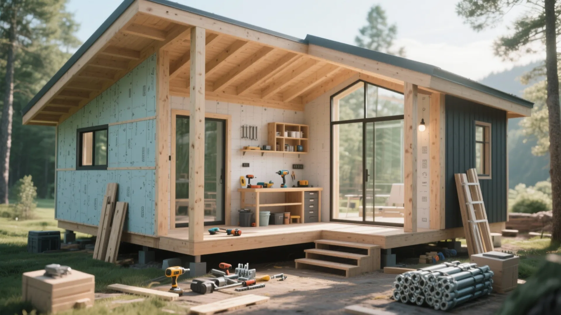 DIY Home Building Kit: The Ultimate Guide for Beginners: Fast-Track Guide to Building Your Dream Home with DIY Kits