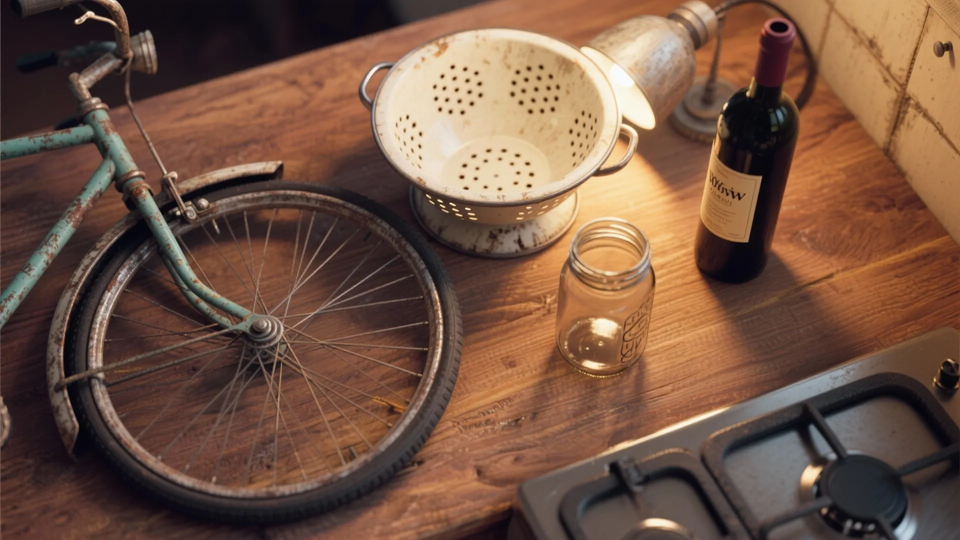 5. Recycled & DIY Fixtures