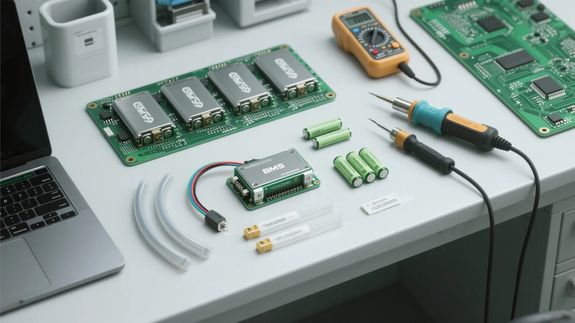 2. DIY Li-ion Battery Bank from Recycled Cells