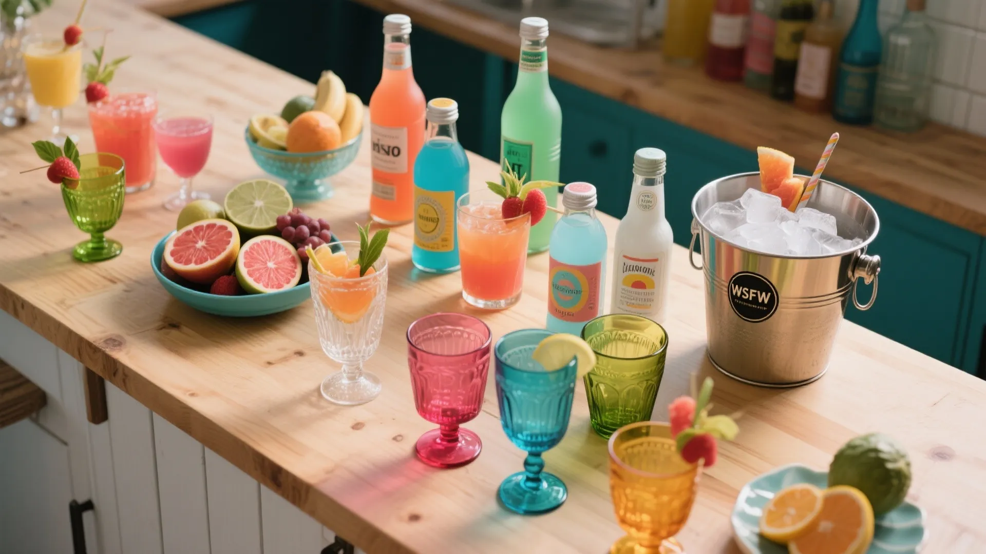 3. DIY Mocktail Bar