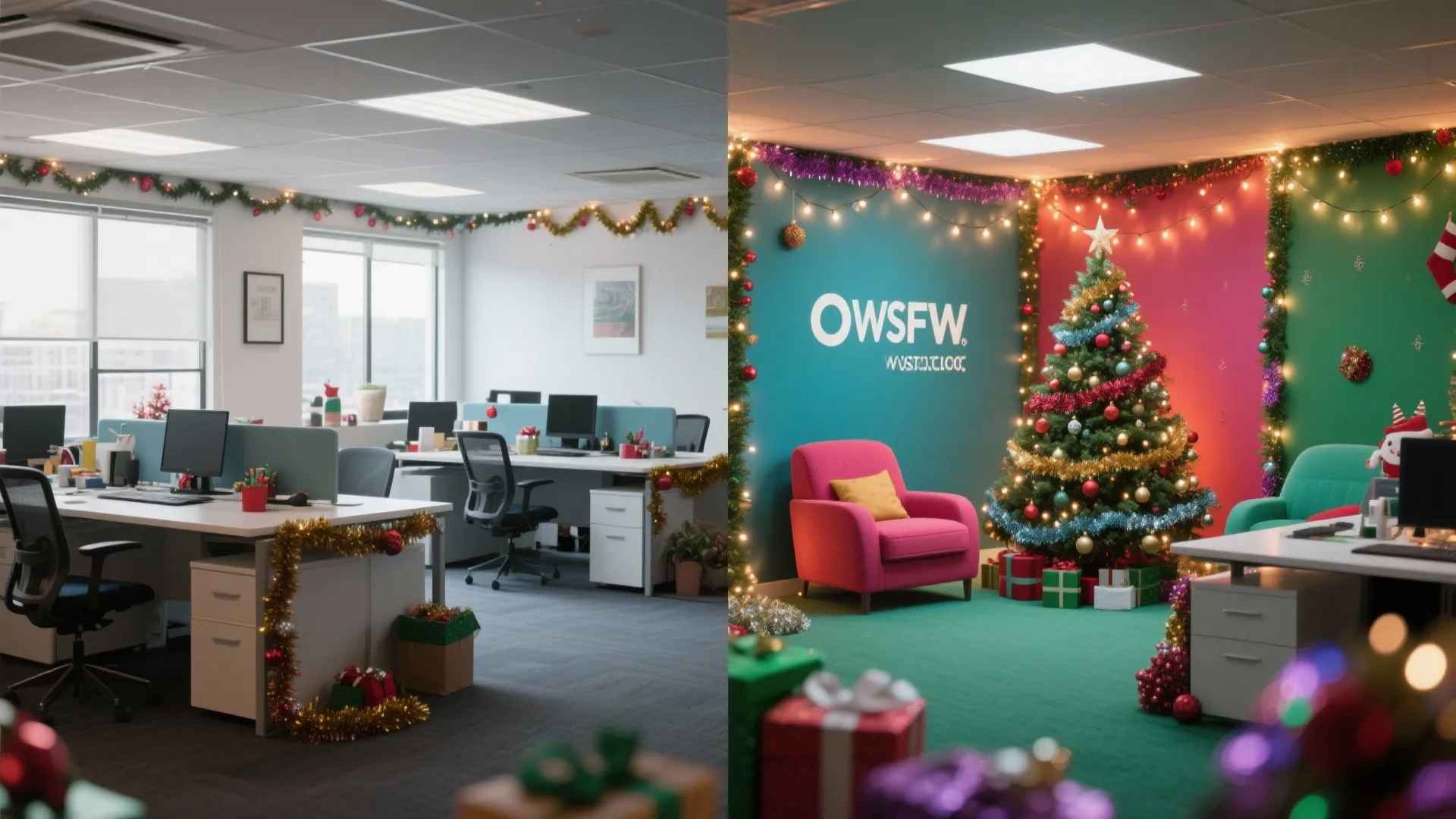 4. DIY Office Decoration Day