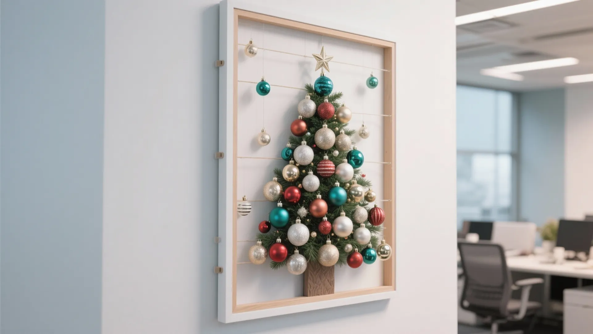 7. DIY Ornament Tree