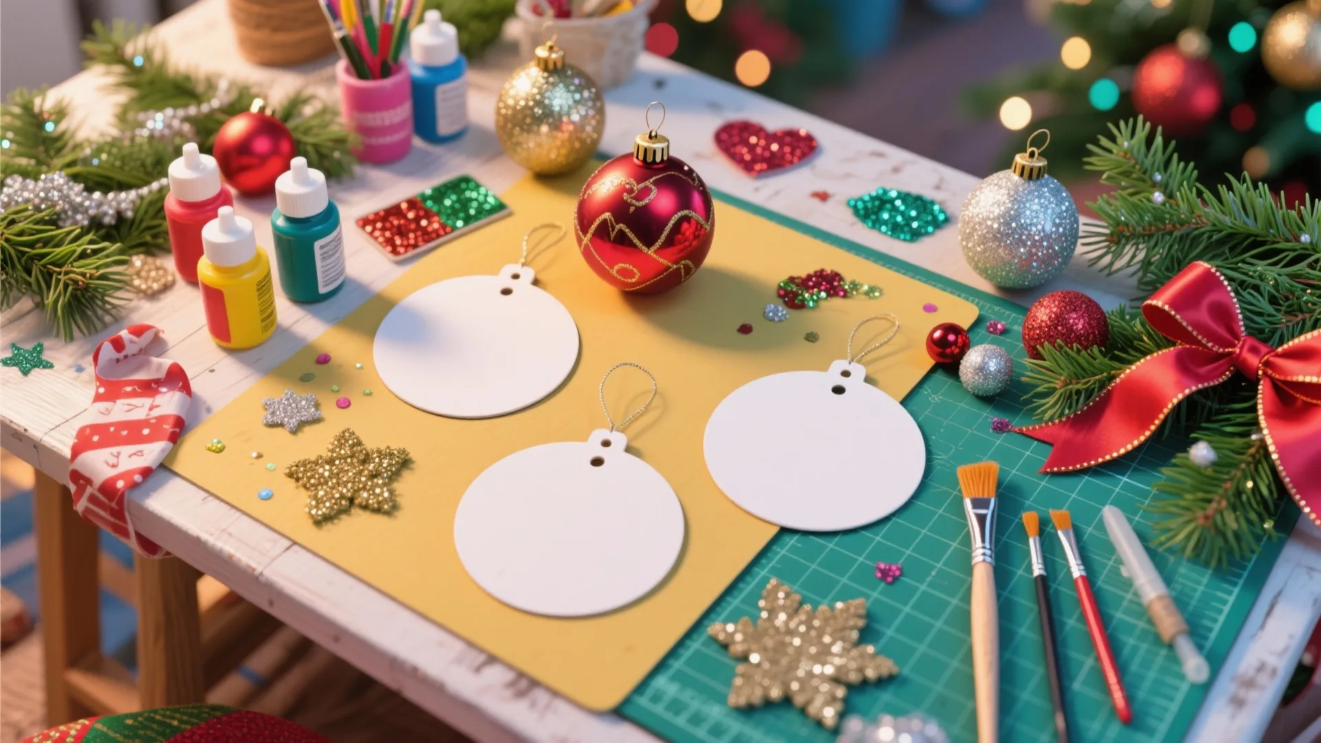 2. DIY Ornament Workshop