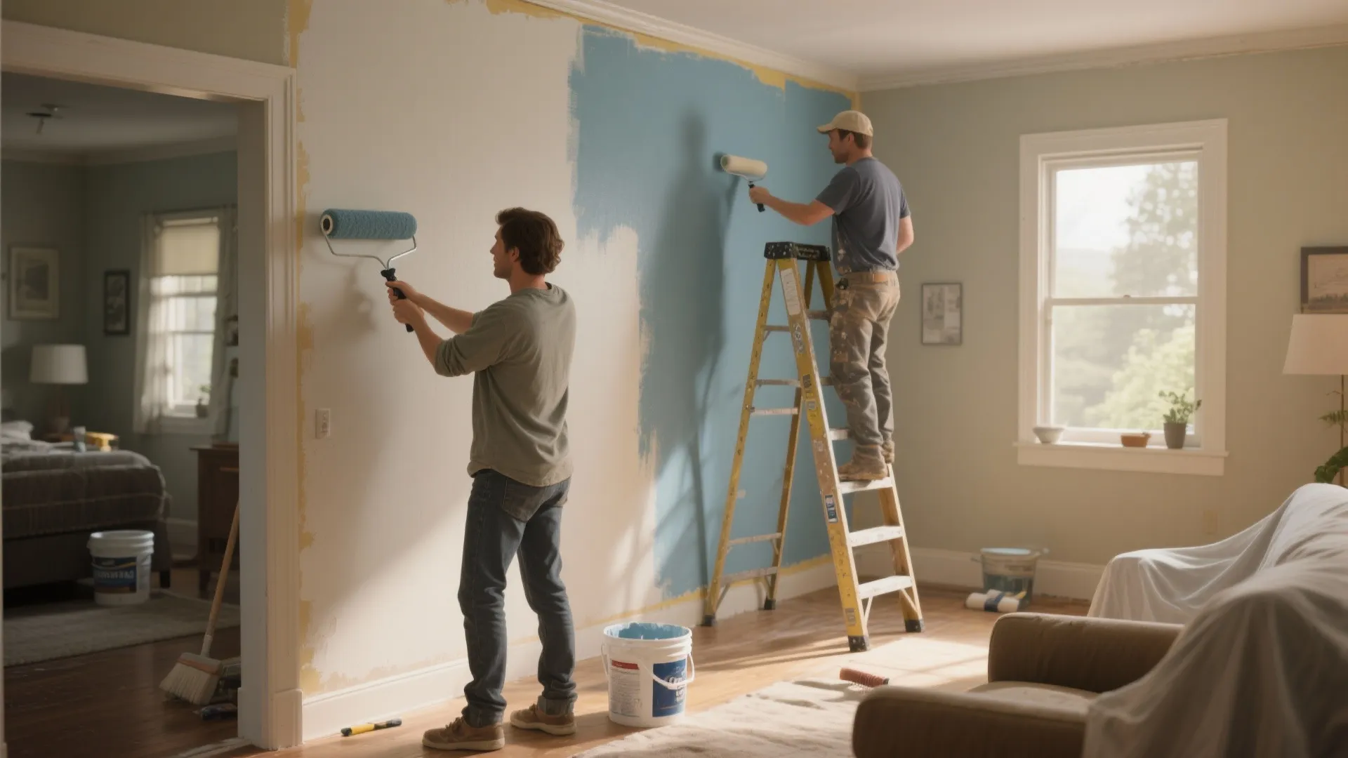 5. DIY selectively — one room at a time