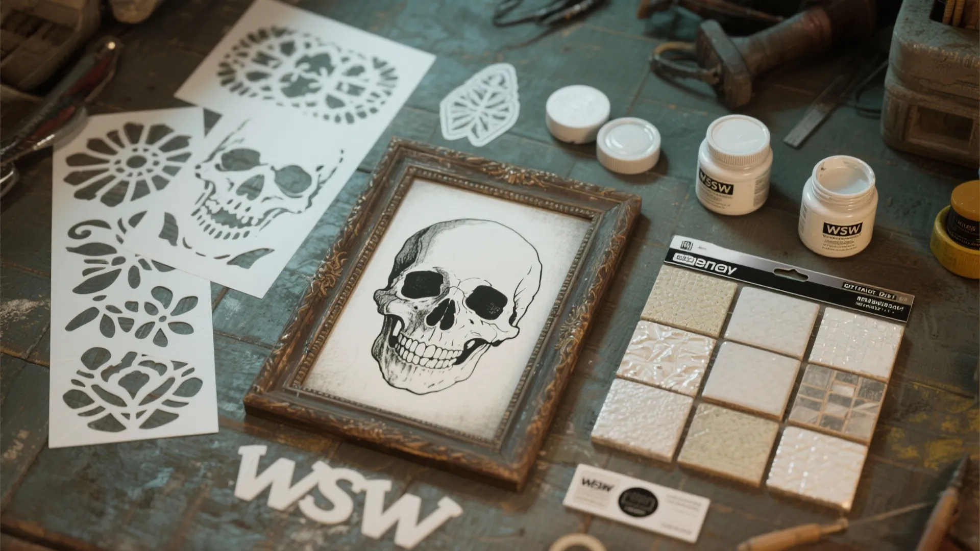 5. DIY Skull Touches on a Budget