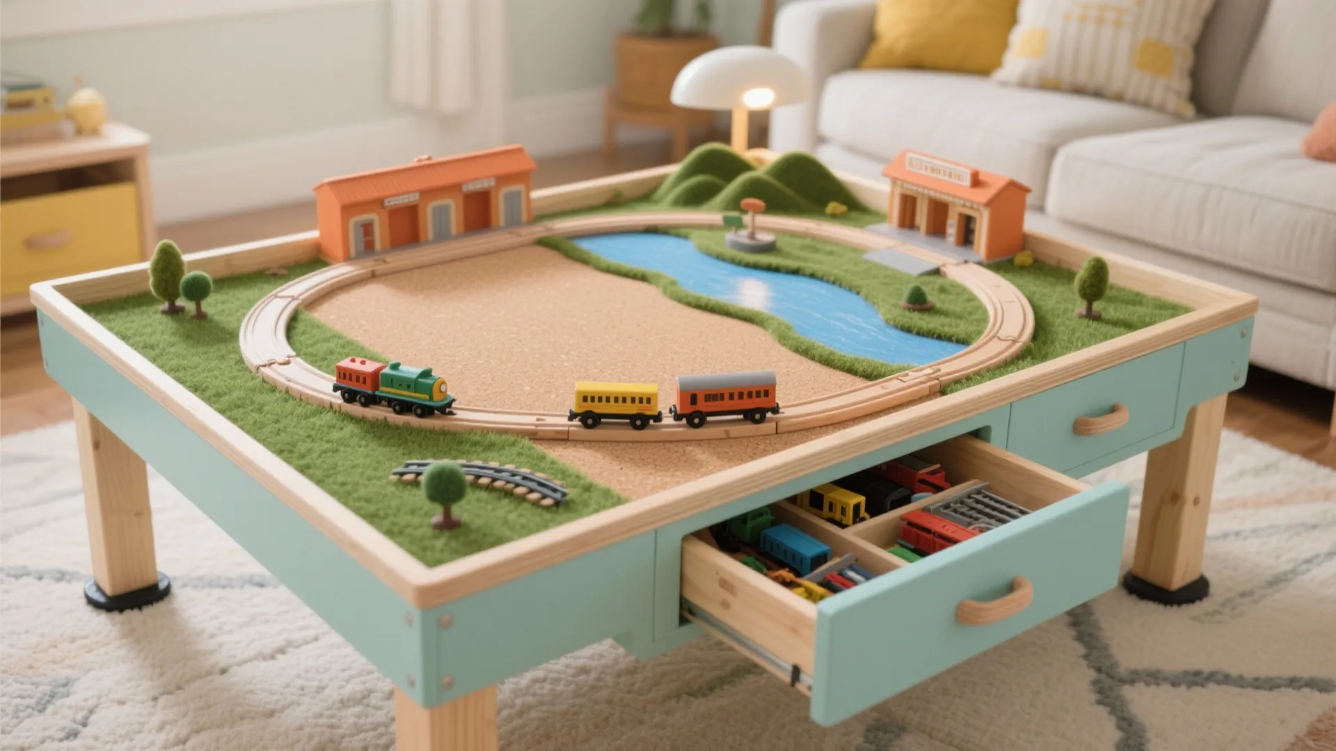 DIY Train Table: The Ultimate Guide to Creating Your Own: Fast-Track Guide to Building a DIY Train Table in Just One Weekend