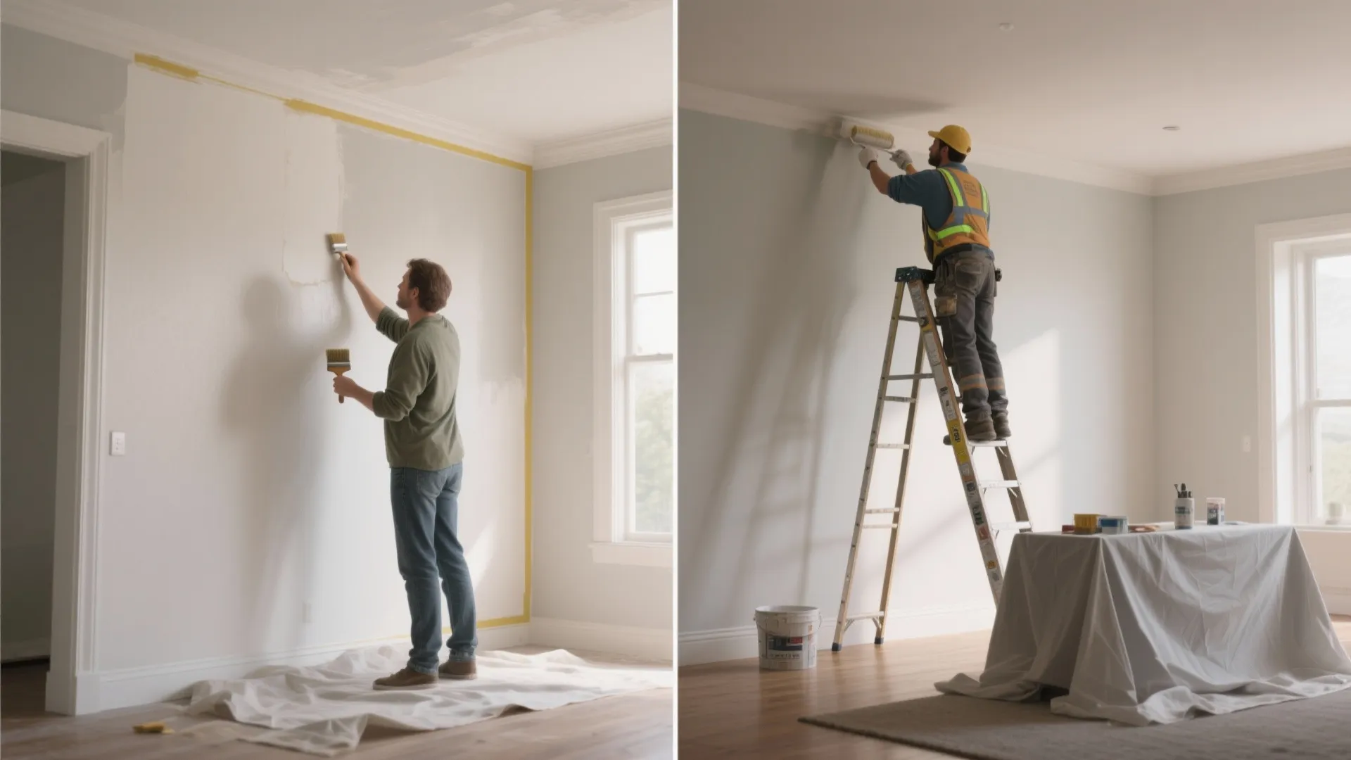 4. Decide between DIY and hiring pros