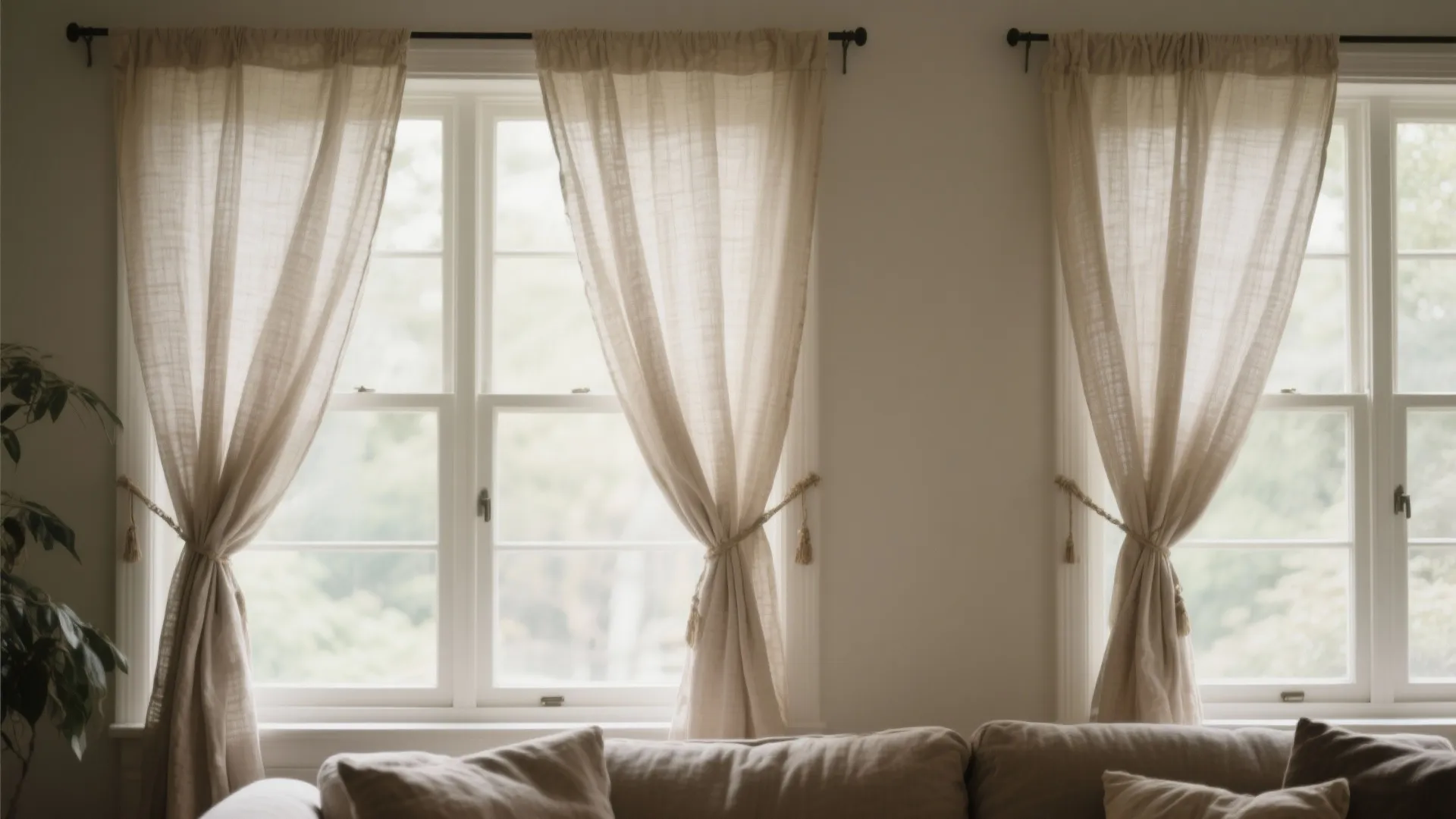 8. DIY Window Treatments