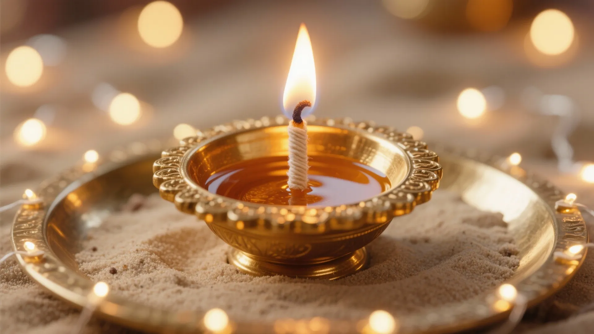 Layered Lighting: Diyas, String Lights, and Safer Flameless Options