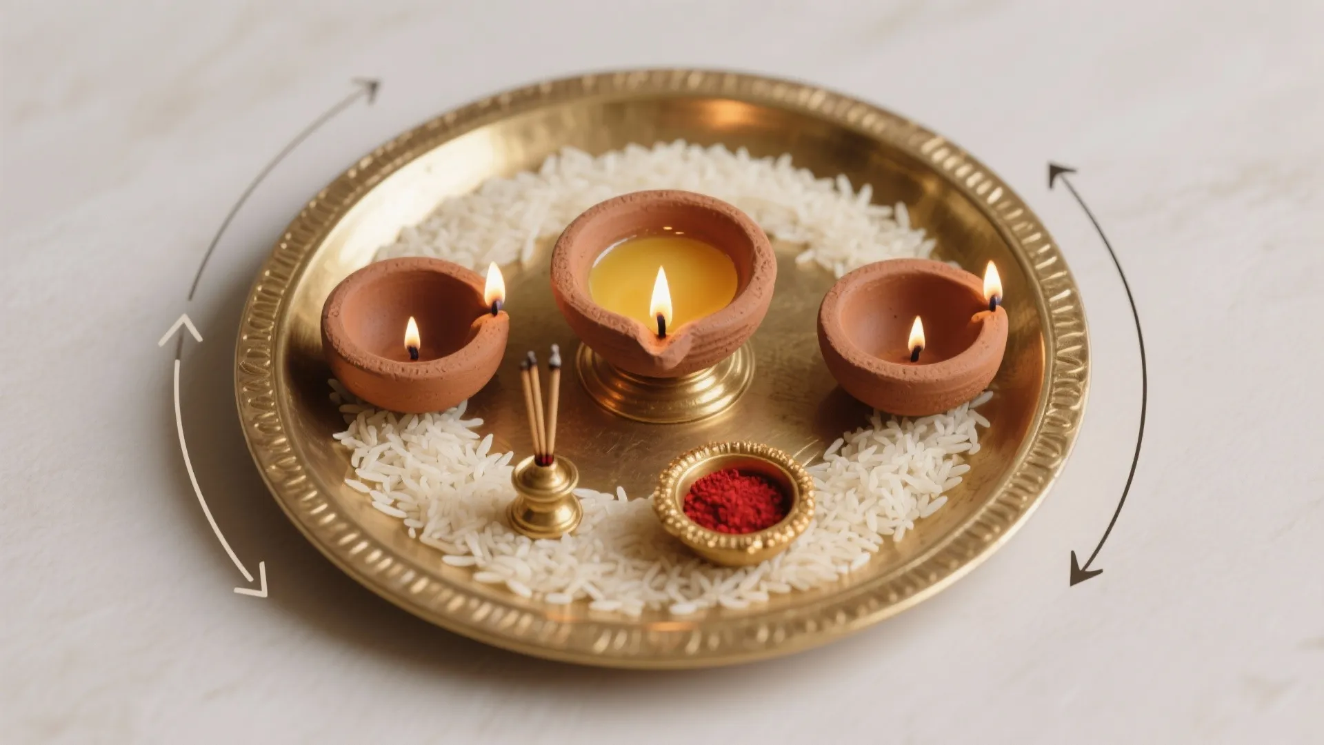 Clustered Diyas & Symmetry