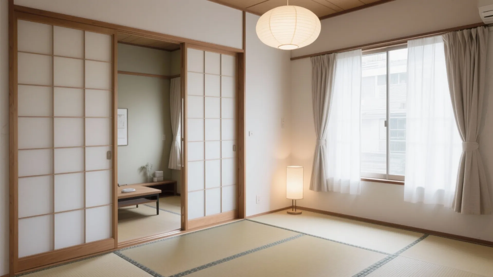 Tips 2: DKと和室の境目を“半透明”で区切る日式風格