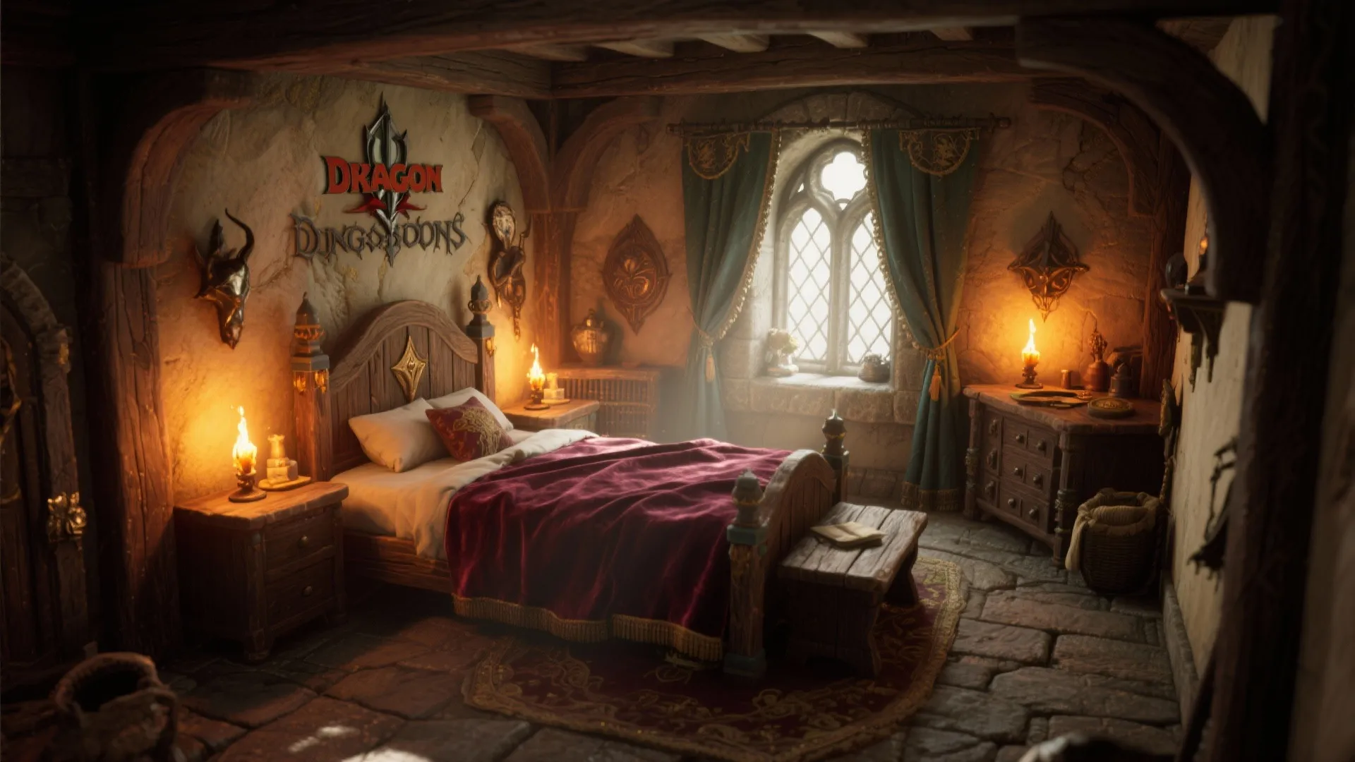 DND Bedroom Ideas for Adventurers: Creative Designs Inspired by Dungeons and Dragons