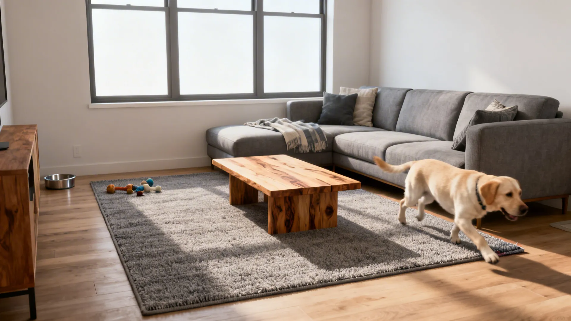 5 Dog-Proof Rug Ideas for Living Rooms