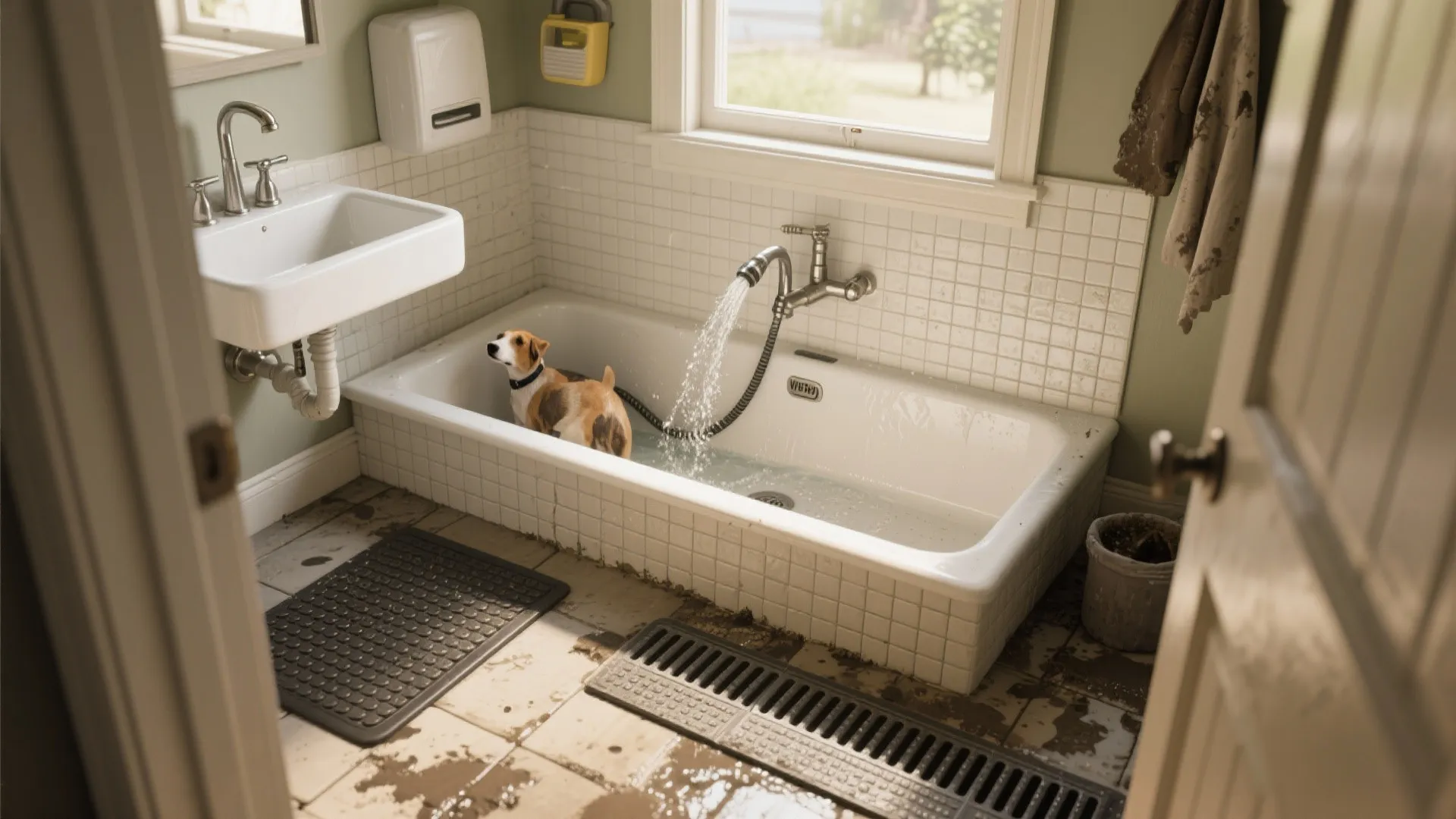2. Utility Sink + Dog Wash Nook