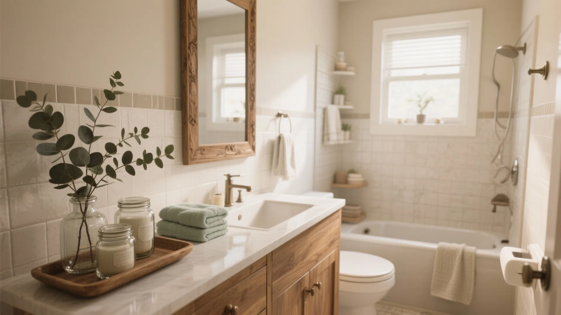 Bathroom Decor Dollar Tree: 5 Budget Tricks: Five clever, renter-friendly bathroom decor ideas using Dollar Tree finds and small-space strategies