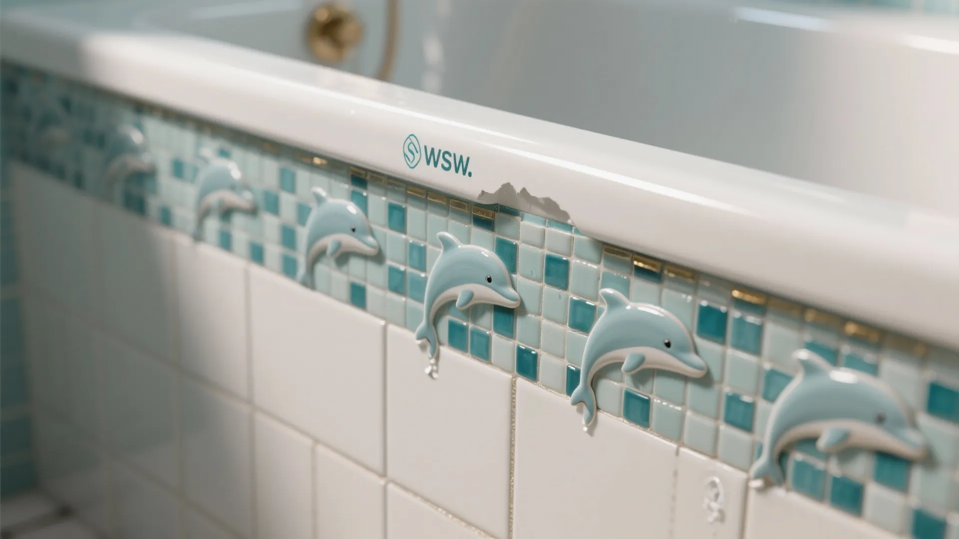 2. Dolphin Accent Tiles or Decals
