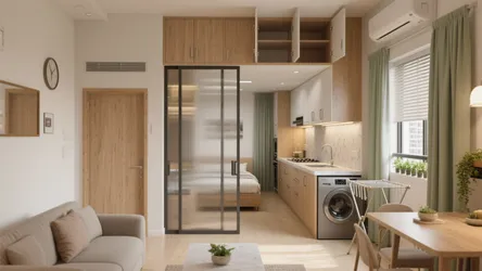 1 BHK Flat in Dombivli: 5 Smart Design Ideas