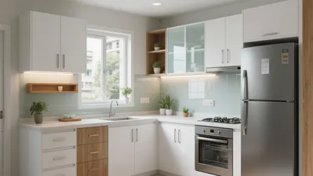 2 BHK Flat in Dombivli: 5 Smart Kitchen Design Ideas