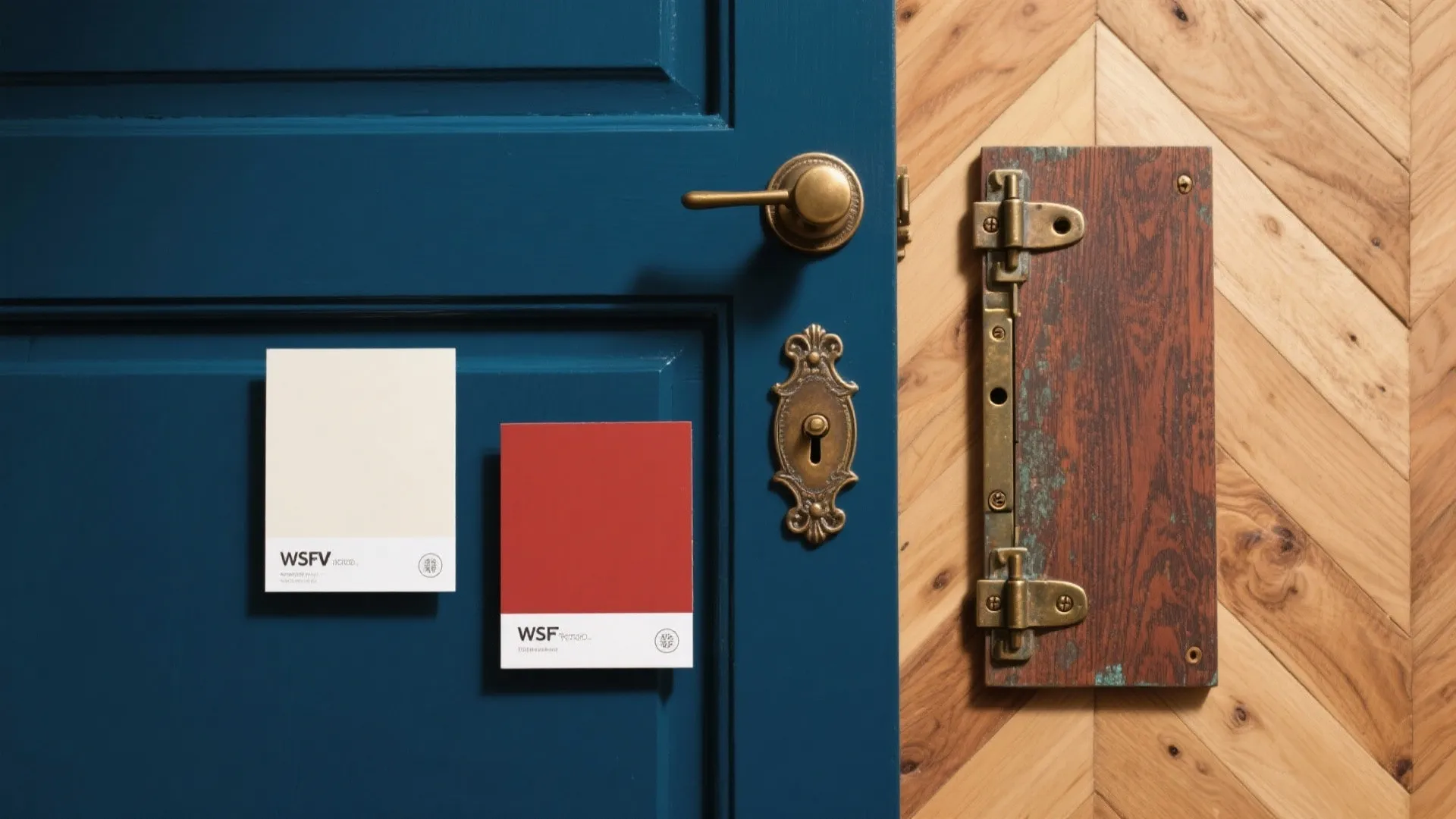 Accented doors and hardware stories