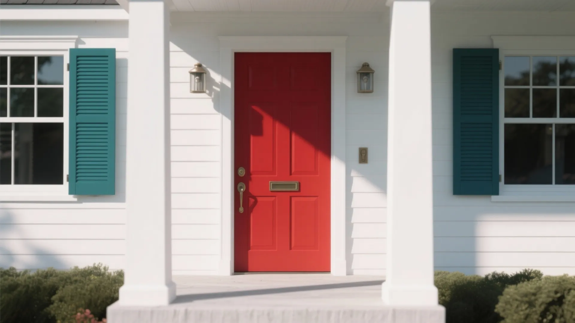 Trim, Doors and Shutters as Accents