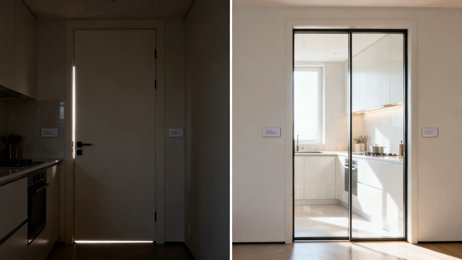 Light-Stealing Glass Sidelights and Doors