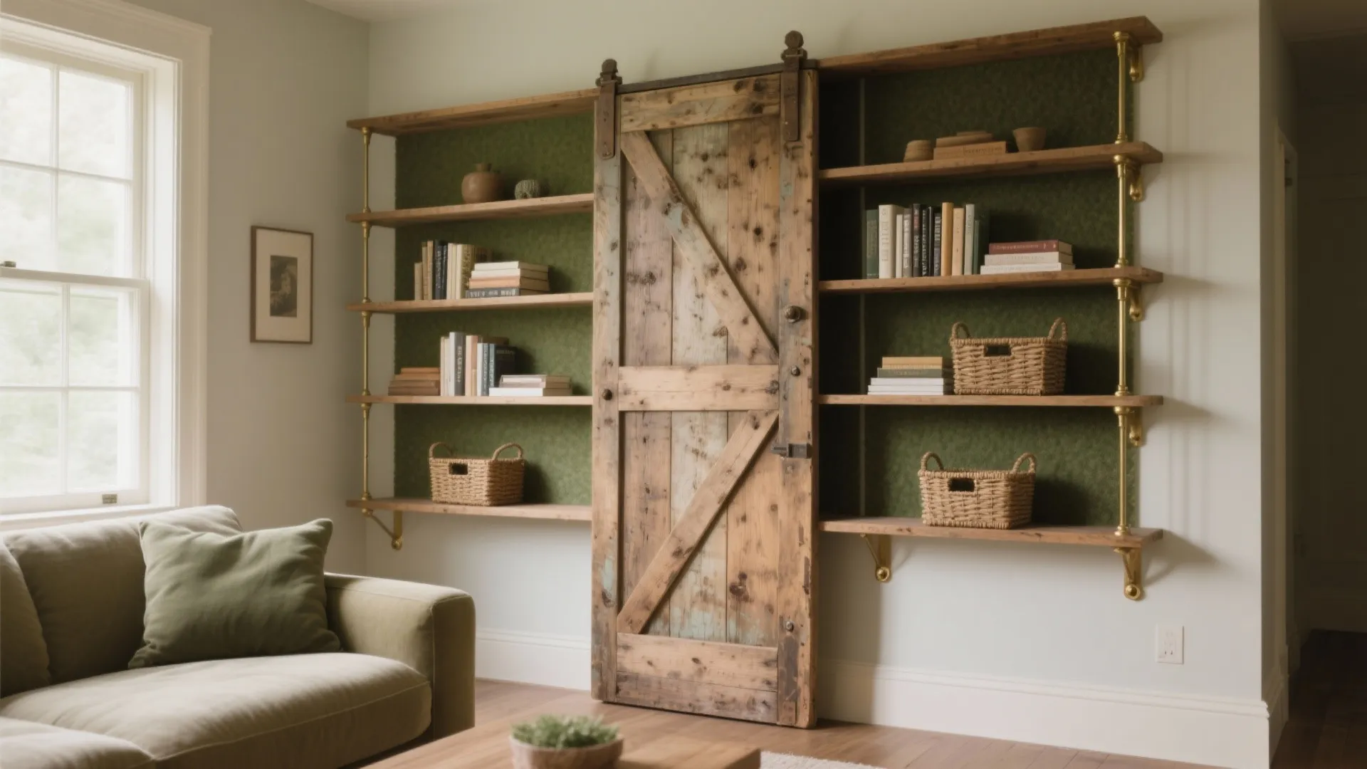 DIY Old Wooden Door Bookshelf: Transform Vintage to Chic Storage