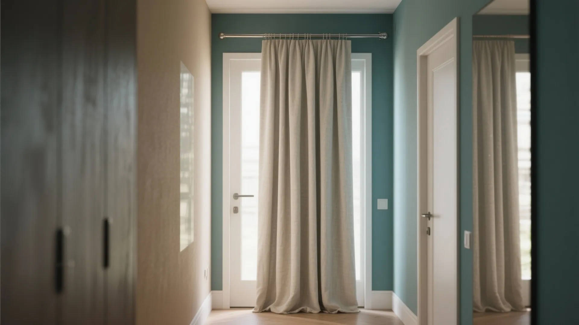 DIY Door Curtain Ideas: How to Make Your Own in Style: 1 Minute to Freshen Up Your Entryway with a DIY Door Curtain