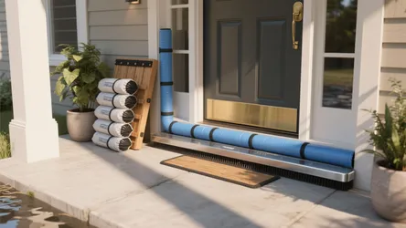 DIY Door Flood Barrier: 5 Easy Solutions