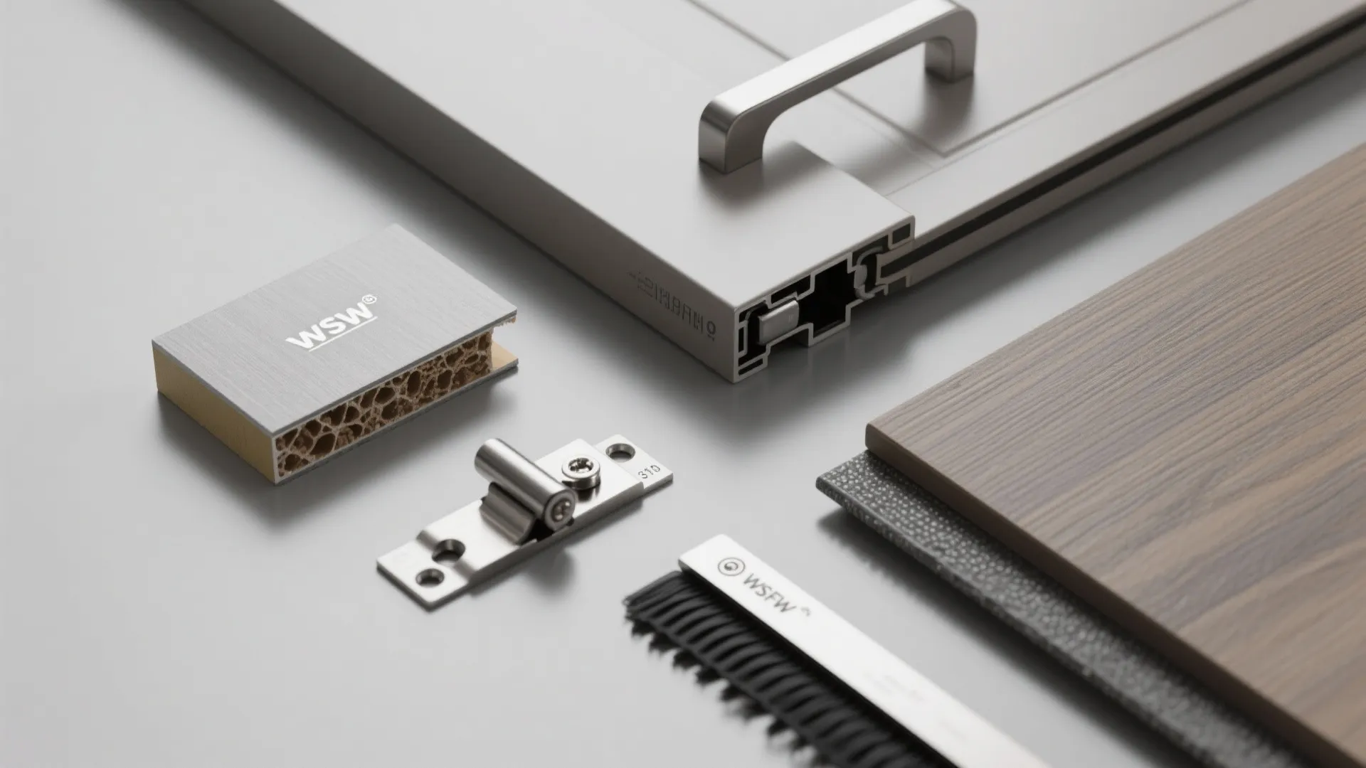 5) Composite Core Door With Marine-Grade Hardware