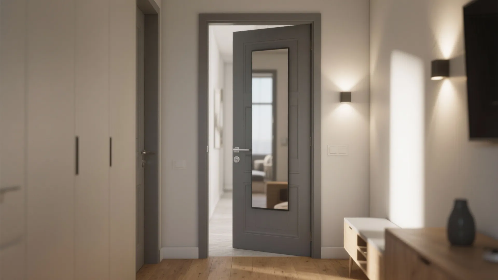 Door Mirror DIY: Stylish Space-Saving Mirror Solutions: 1 Minute to Add Function and Style with This Door Mirror DIY Guide